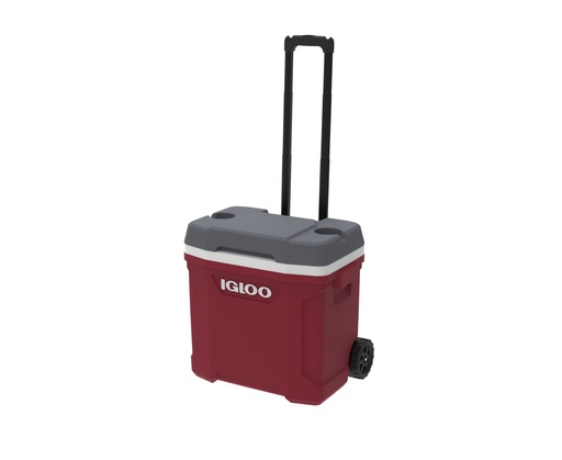 IGLOO-Latitude 30 Roller Cooler - Industrial Red /Meteorite - DISC