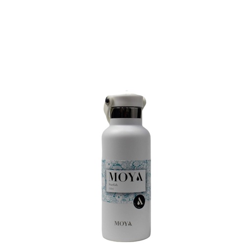 Moya "Starfish" 500ml Insulated Sustainable Water Bottle White