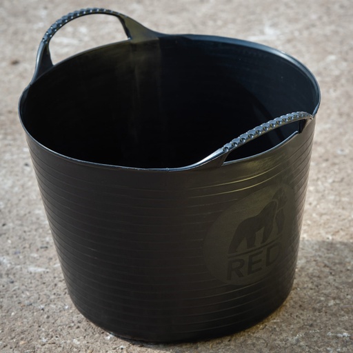 Red  Gorilla -  Tubs & Recycled Black Tubs - Large 38L Black
