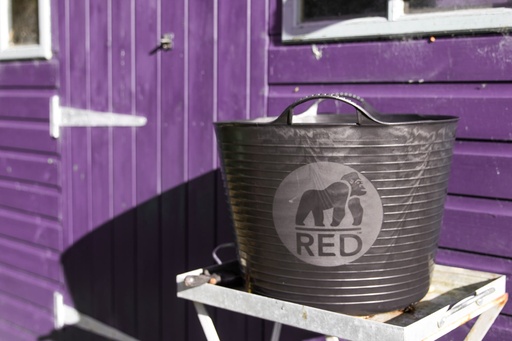 Red  Gorilla -  Tubs & Recycled Black Tubs - Extra Large 75L Black