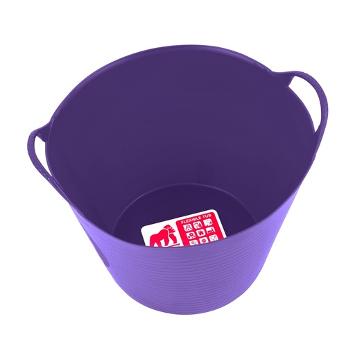 Red  Gorilla -  Tubs & Recycled Black Tubs - Medium 26L Purple