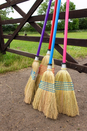 Red  Gorilla - Corn Brooms - Large (NEW 120CM HANDLE PINK)