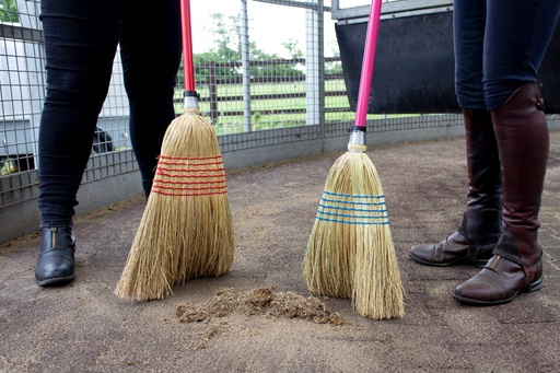 Red  Gorilla - Corn Brooms - Standard (NEW 120CM HANDLE PINK)