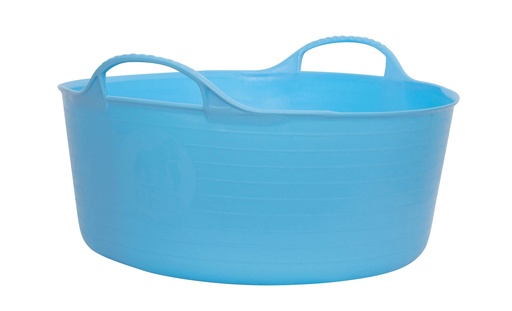 Red  Gorilla - Gorilla Tubs & Recycled Black Tubs - Small Shallow 15L- Yellow 
