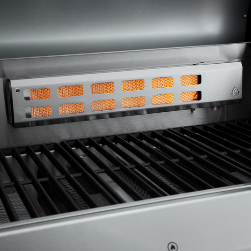 Burnhard Big FRED - 4-Burner Gas Grill Basic - Series 3 Stainless Steel with Stainless Steel Grate