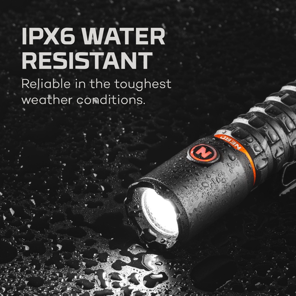 [NEB-HLP-0023-H] Nebo - MYCRO 450 HEADLAMP GREY Image 