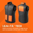 [THA-APR-0002-G] HEATED VEST MEN'S XLARGE Image 