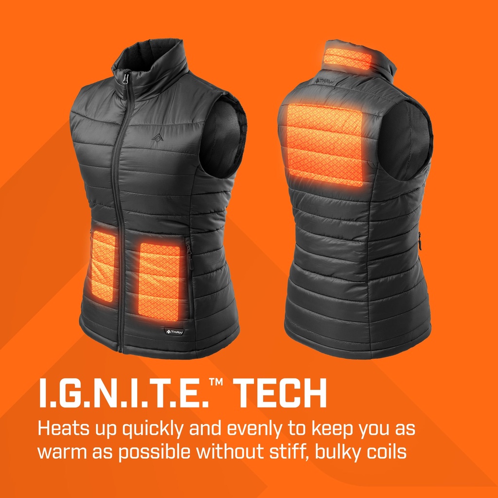 [THA-APR-0009-G] HEATED VEST WOMEN'S XLARGE Image 