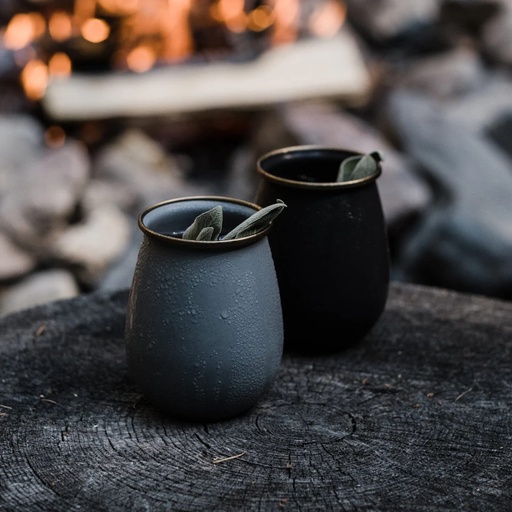BareBones - Enamel Tumbler Gray - set of 2 -DISCONTINUED