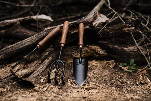 BareBones - Garden Trowel - Walnut/Black