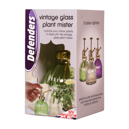 STV Vintage Glass Plant Mist Sprayer - 225ml - Assorted Colours