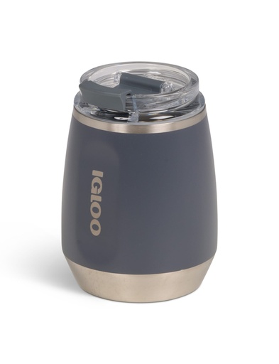 IGLOO - 10 OZ Stainless Steel Wine Tumbler  - Carbonite