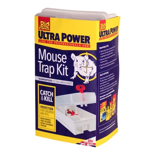STV Ready-Baited Mouse Trap Kit