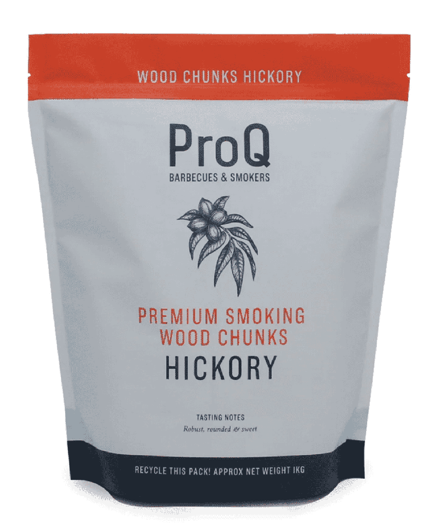 ProQ - Smoking Wood Chunks - Hickory - Bag (1kg)