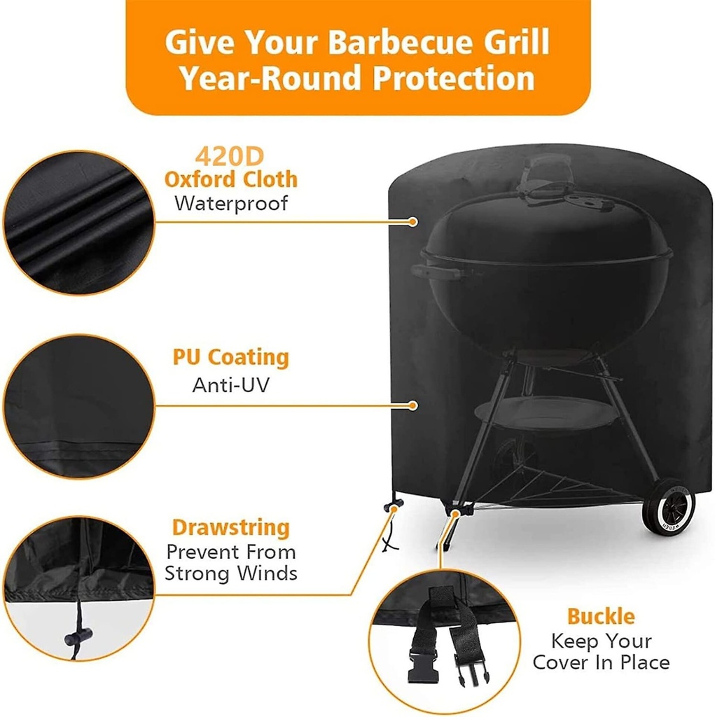 Pure Fire - PureFrie - Kettel Grill Cover 57cm