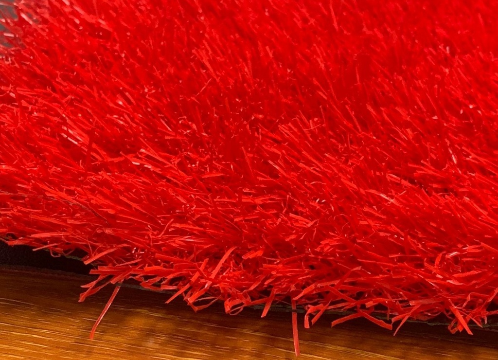 Grass - 30 mm Red Artificial Grass