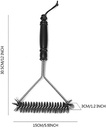 Saborr - Barbeque Cleaning Brush with scrapper