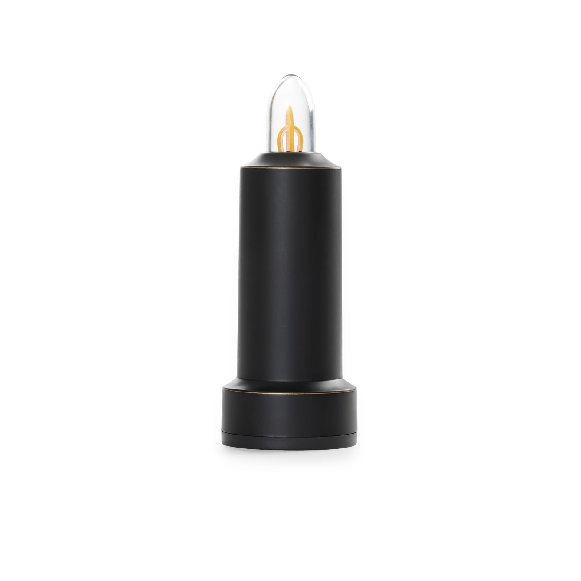 BareBones - Led Flameless Candle (rechargeable) Antique Bronze -DISCONTINUED