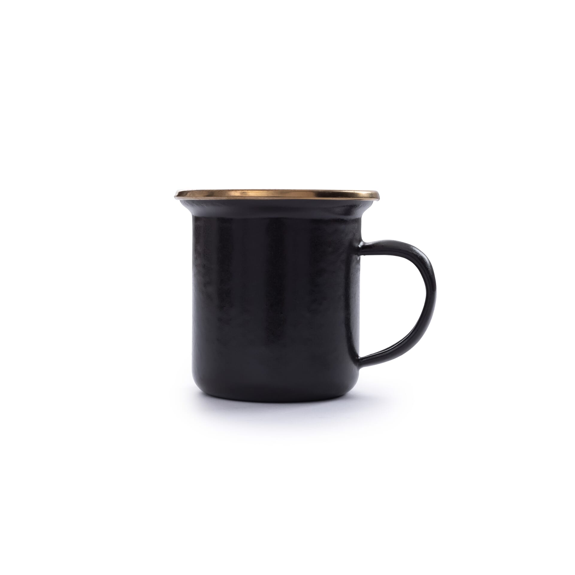 BareBones - Enamel Espresso Cup Charcoal - set of 2 -DISCONTINUED
