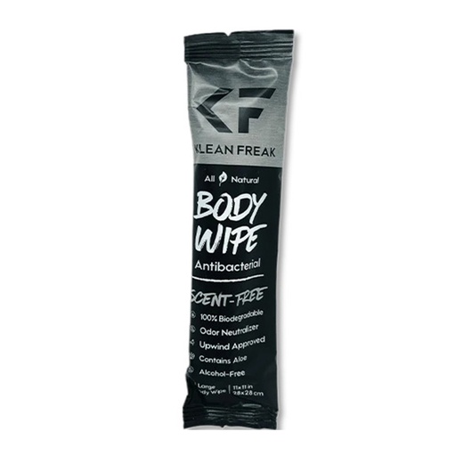 Klean Freak - Body Wipes - Single Sachet - Scent Free