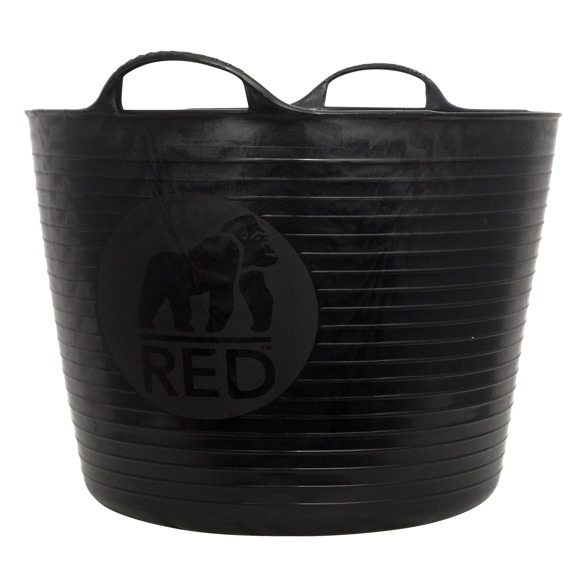 Red  Gorilla -  Tubs & Recycled Black Tubs - Large 38L Black