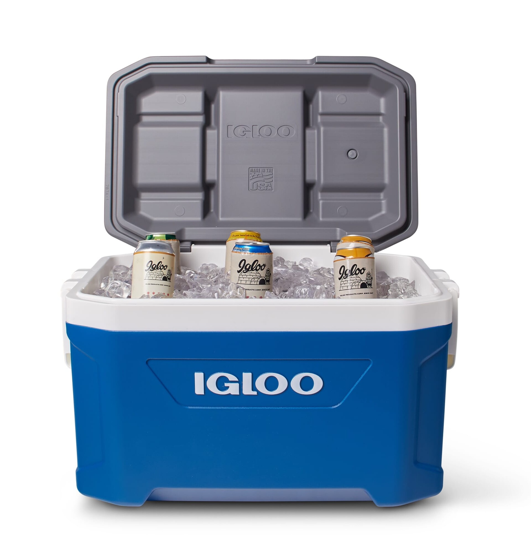 IGLOO-Latitude 52 Cooler Box - Indigo Blue / Meteorite - DISC