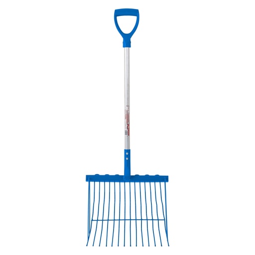 Red  Gorilla - Riddler Short D-Handle - Riddler Shaving Fork Short D-Handle BLUE
