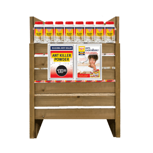 STV - Ant Killer Powder  - Crate Display